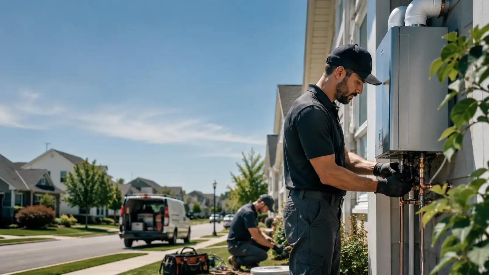 Tankless Water Heater Installation in Gorham, ME